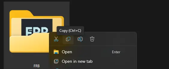 Open the mounted media and copy all files