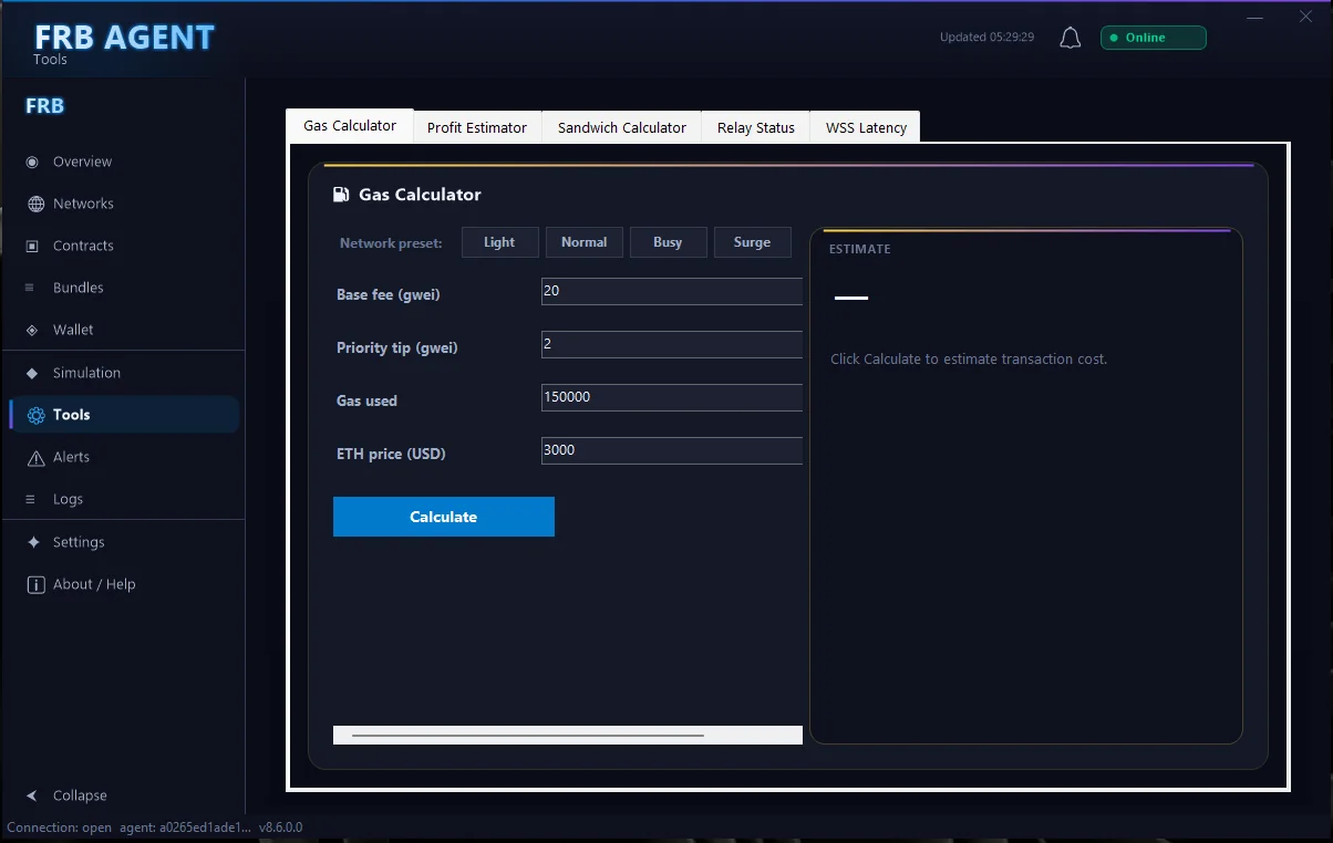 FRB Agent — Tools workspace
