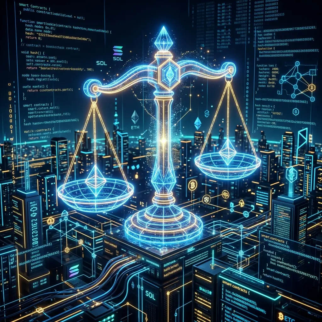 Legal scales over a blockchain network — MEV regulation 2026
