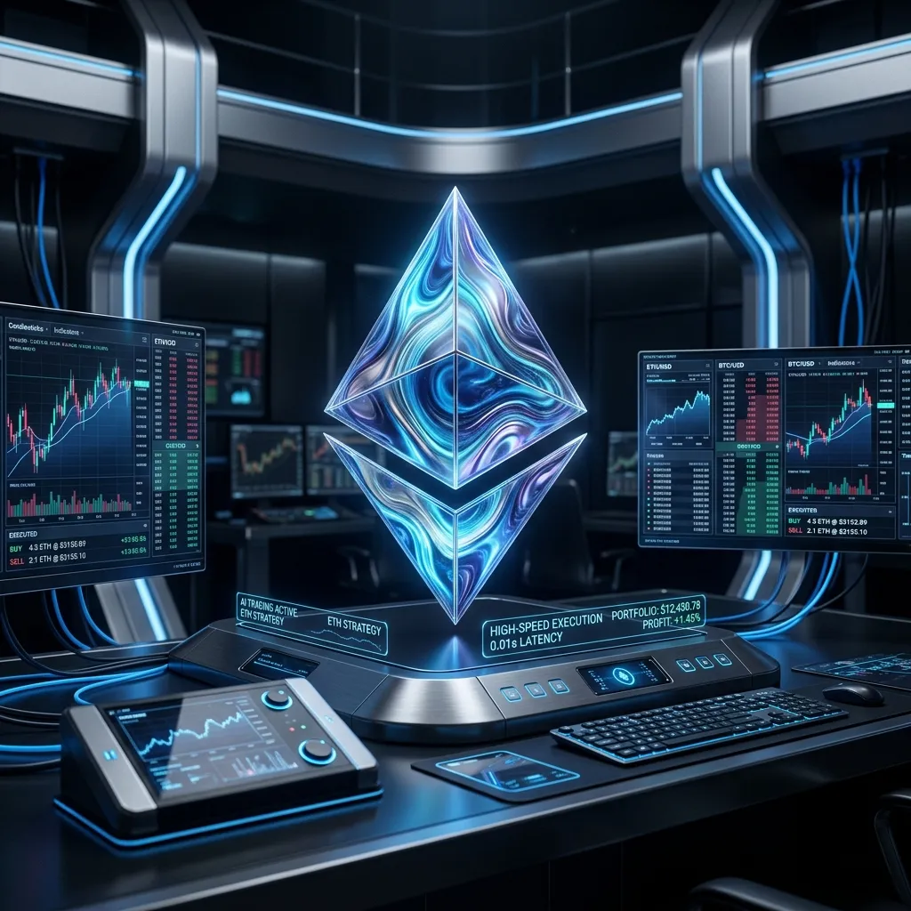 Ethereum trading bot comparison dashboard with performance metrics