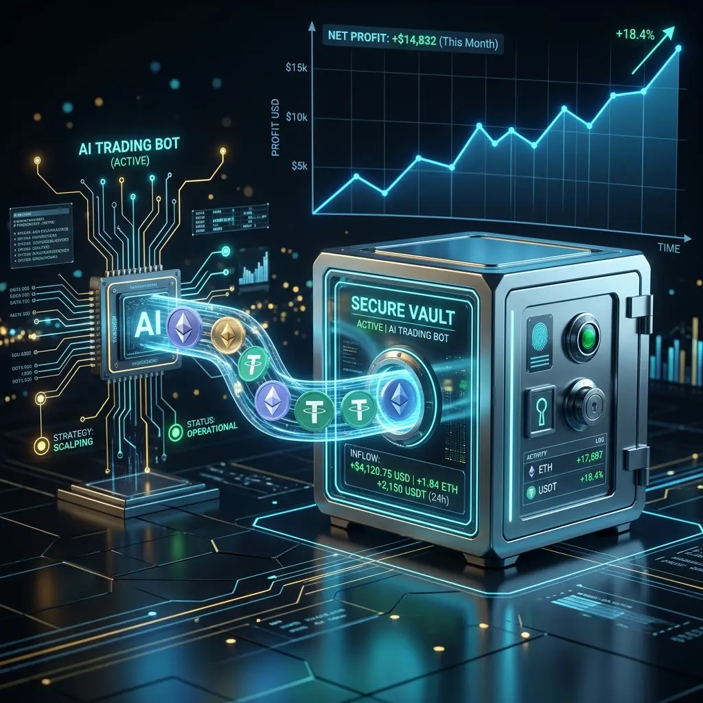 Dashboard showing real passive income from MEV extraction strategies